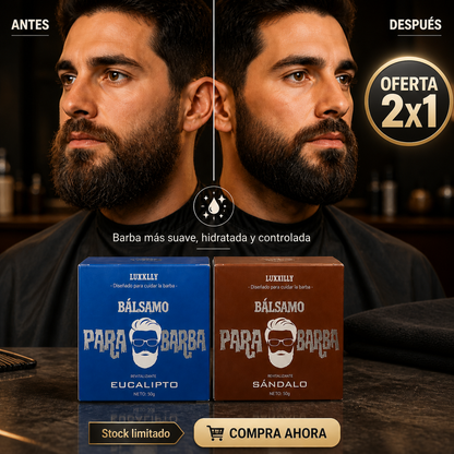 BALSAMO PARA BARBA 2x1