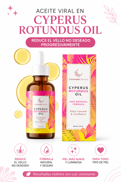 Aceite De Cyperus Rotundus depilación