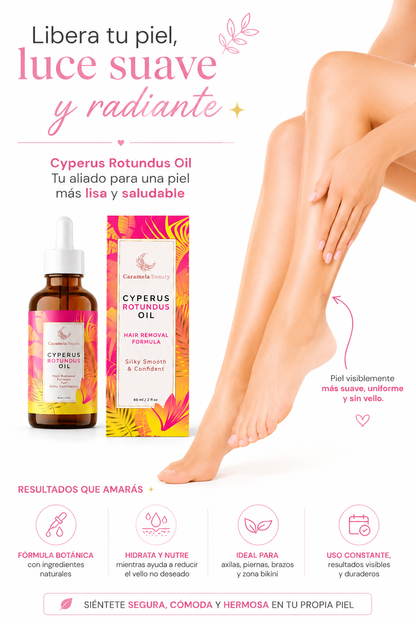 Aceite De Cyperus Rotundus depilación