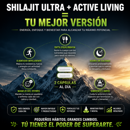 SHILAJIT ULTRA - 60 CAPSULAS
